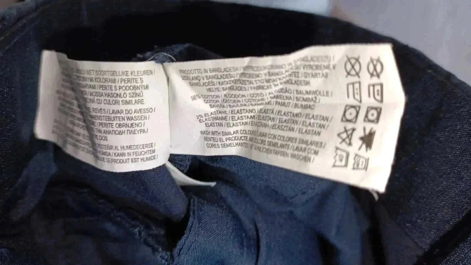 Calça chino Primark azul marinho Tamanho 40 – photo 9